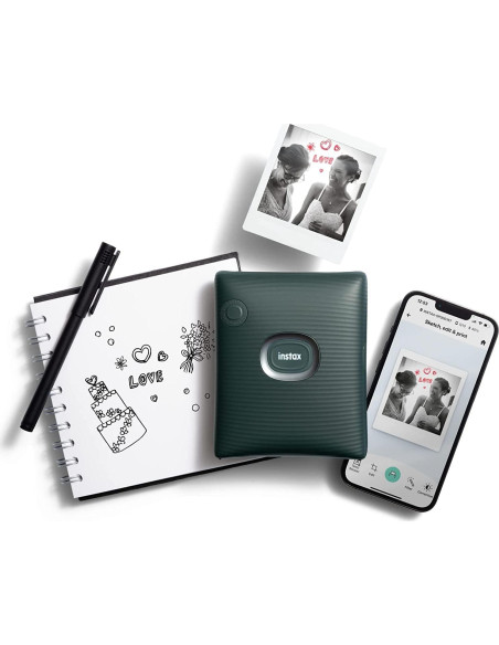 Impresora Fujifilm Instax Square Link Verde + Películas 20 Hojas Impresora Fujifilm Instax Square Link Verde + Películas 20 Hojas