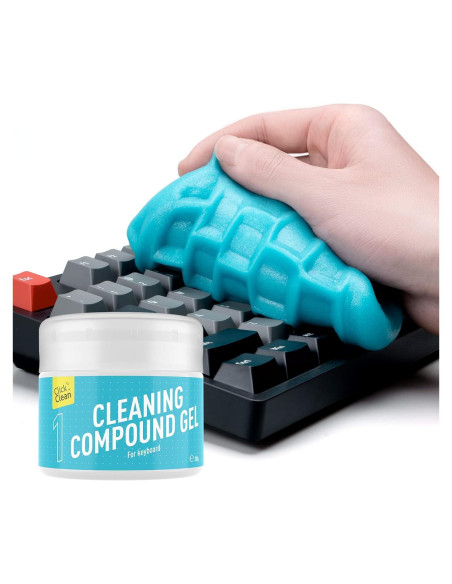 Gel de Limpieza CLICK CLEAN para Teclados 198g Ecológico Gel de Limpieza CLICK CLEAN para Teclados 198g Ecológico