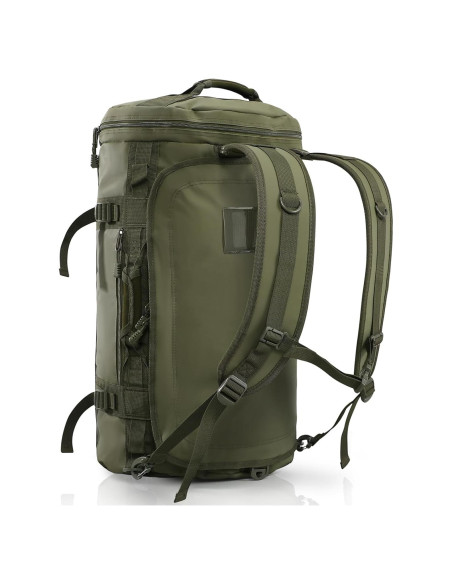 Mochila Duffle Haimont 45L Impermeable Verde Militar Mochila Duffle Haimont 45L Impermeable Verde Militar
