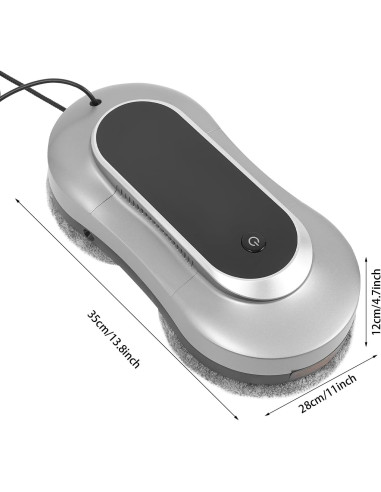 Robot Limpiador de Ventanas MOCHAG con Control Remoto 35x28cm