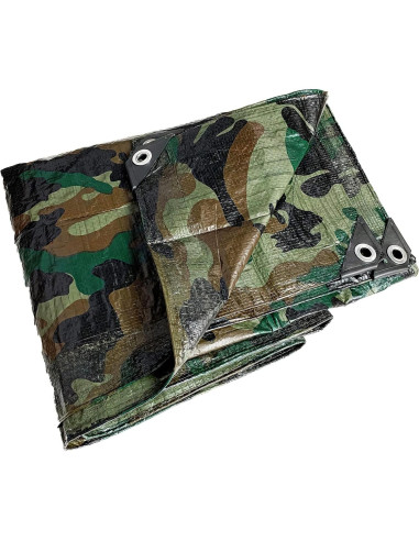 Lona Multiusos Impermeable Kotap 1.68x2.29m Camuflaje