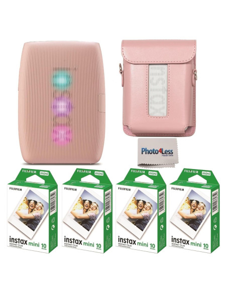 Impresora Fujifilm Instax Mini Link 3 + 40 Hojas + Funda Rosa Impresora Fujifilm Instax Mini Link 3 + 40 Hojas + Funda Rosa