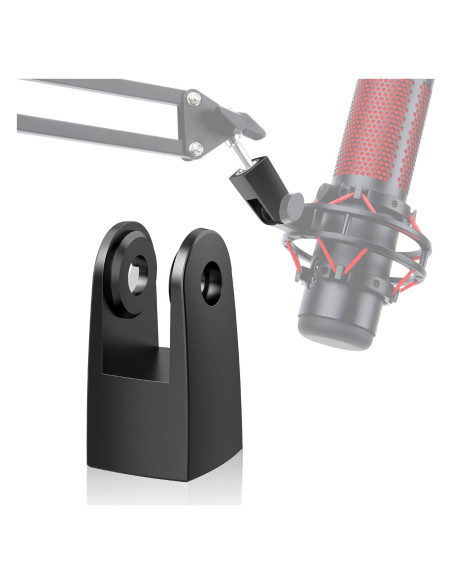 Adaptador de Montaje para Micrófono QuadCast Youshares - Acero Adaptador de Montaje para Micrófono QuadCast Youshares - Acero