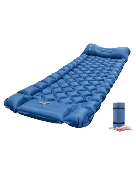 Colchoneta Individual EULANT Autoinflable 150kg Azul Colchoneta Individual EULANT Autoinflable 150kg Azul
