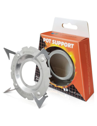 Soporte para Olla de Camping TonGass Acero Inoxidable 2L