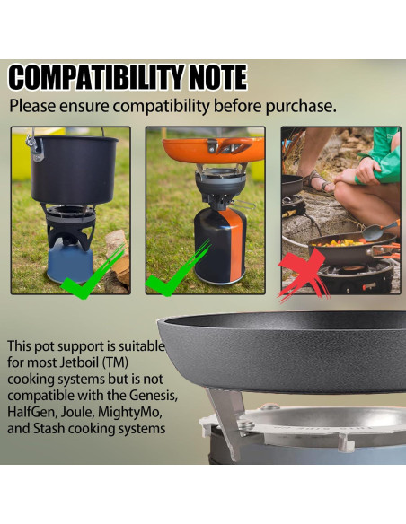 Soporte para Olla de Camping TonGass Acero Inoxidable 2L Soporte para Olla de Camping TonGass Acero Inoxidable 2L