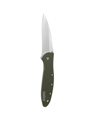 Cuchillo de Bolsillo Kershaw Leek Oliva 7.62 cm Acero Sandvik
