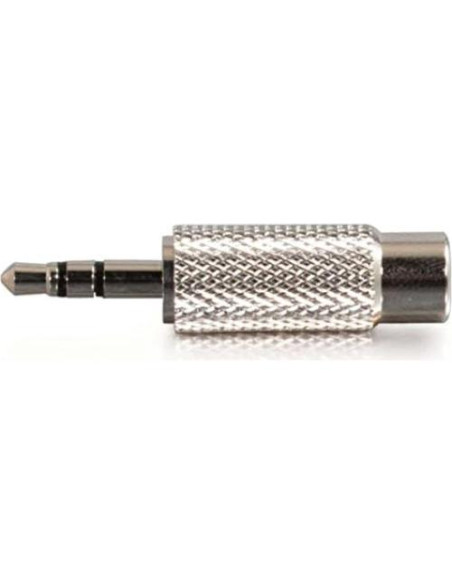 Adaptador de Audio Estéreo C2G 40637 3.5mm a RCA Hembra Plateado Adaptador de Audio Estéreo C2G 40637 3.5mm a RCA Hembra Plateado