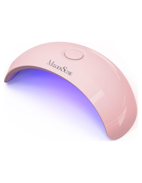 Lámpara de Uñas LED UV MelodySusie P-Art04 Rosa 6W Lámpara de Uñas LED UV MelodySusie P-Art04 Rosa 6W