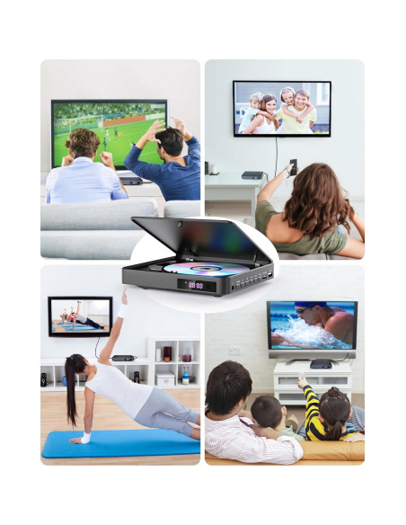 Reproductor de DVD Arafuna Mini HD 1080P Libre de Región Reproductor de DVD Arafuna Mini HD 1080P Libre de Región