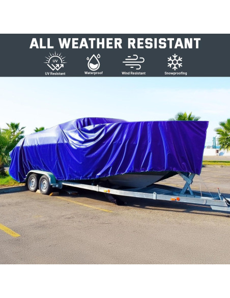 Lona Resistente al Agua Kesfitt 2.44x3.05m 16 Mil UV Lona Resistente al Agua Kesfitt 2.44x3.05m 16 Mil UV