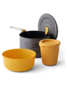 Juego de Cocina Ultraligero Sea to Summit 1.3L Olla, Tazón y Taza