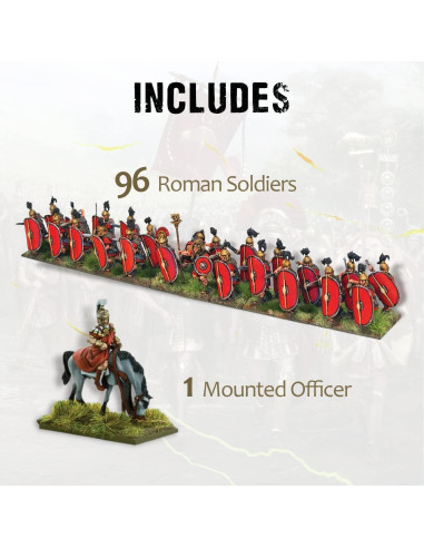 Ejército Inicial Romano Warlord Games 28mm Miniaturas de Guerra