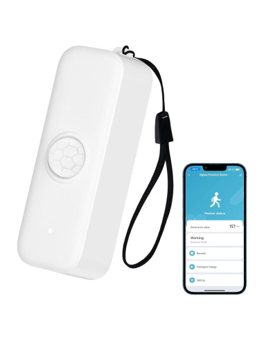 Sensor de Movimiento Infrarrojo QXMH WiFi 6m 128 con App