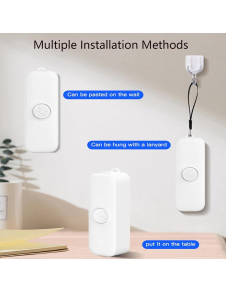 Sensor de Movimiento Infrarrojo QXMH WiFi 6m 128 con App Sensor de Movimiento Infrarrojo QXMH WiFi 6m 128 con App