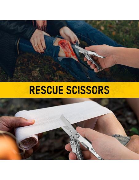 BIBURY Mini Multitool BI2052A 8 en 1 Tijeras de Llavero BIBURY Mini Multitool BI2052A 8 en 1 Tijeras de Llavero