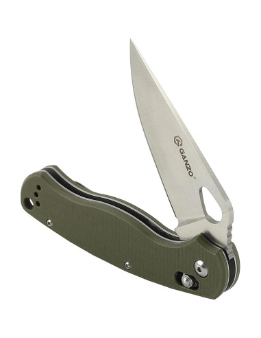 Cuchillo Plegable Ganzo G729-GR, Acero Inoxidable 440C, Verde