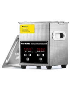 Limpiafondos Ultrasónico CREWORKS 2L 60W con Calentador