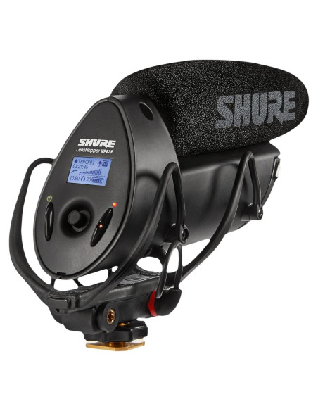 Micrófono Shotgun Shure VP83F con Grabación Digital Integrada Micrófono Shotgun Shure VP83F con Grabación Digital Integrada