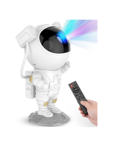 Proyector de Estrellas Mooyran Astronauta Luz Nocturna LED