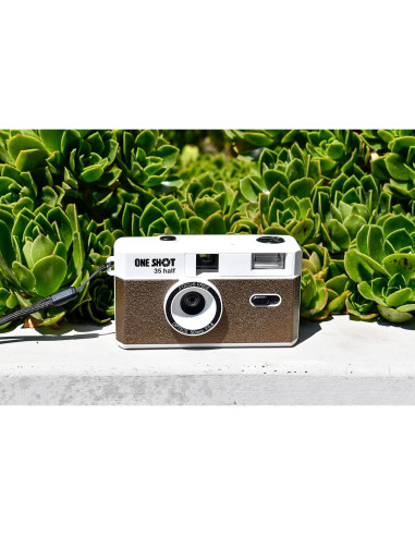 Cámara de película 1 Shot VF208H Marrón 35mm Reutilizable