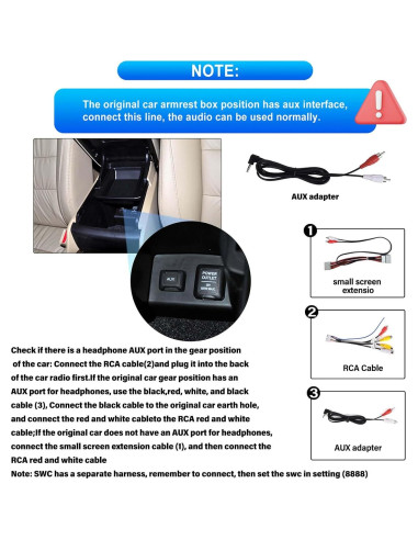 Estéreo de Coche Android 13 SIXWIN 10.1" para Honda Accord 2008-2013