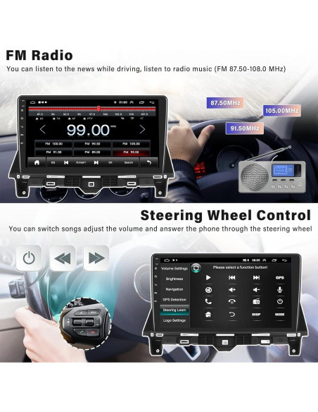 Estéreo de Coche Android 13 SIXWIN 10.1" para Honda Accord 2008-2013 Estéreo de Coche Android 13 SIXWIN 10.1" para Honda Accord 2008-2013