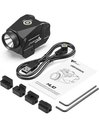 Luz de Arma VOTATU HL10 800 Lúmenes LED Recargable
