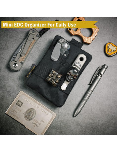 Organizador de Bolsillo EDC VIPERADE VE15 Negro 11.5x8.1cm 2