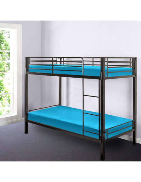 Sábana Ajustable Gilbins Cama Individual 76.2x190.5cm Algodón Aqua Sábana Ajustable Gilbins Cama Individual 76.2x190.5cm Algodón Aqua