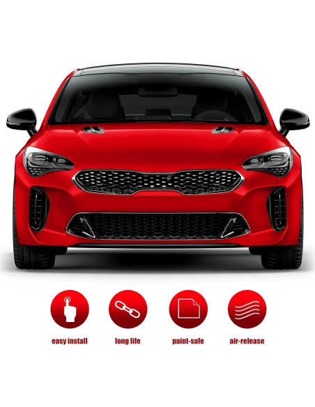 Vinilo Envoltura Coche VViViD Metal Líquido Rojo 0.30m x 1.52m Vinilo Envoltura Coche VViViD Metal Líquido Rojo 0.30m x 1.52m