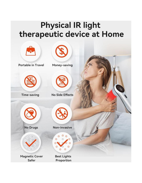 Dispositivo de Terapia de Luz Infrarroja Azilaser 808nm para Alivio del Dolor Dispositivo de Terapia de Luz Infrarroja Azilaser 808nm para Alivio del Dolor