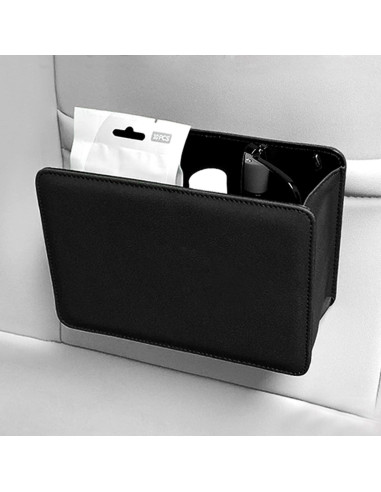 Bote de Basura para Auto Accmor Plegable Mini Negro