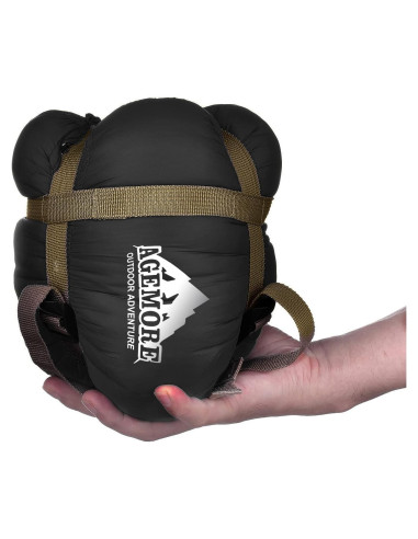 Saco de Dormir Ultraligero AGEMORE 190x75cm Impermeable