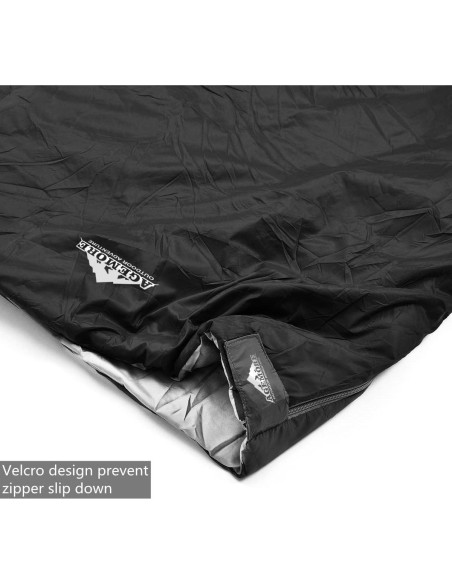Saco de Dormir Ultraligero AGEMORE 190x75cm Impermeable Saco de Dormir Ultraligero AGEMORE 190x75cm Impermeable