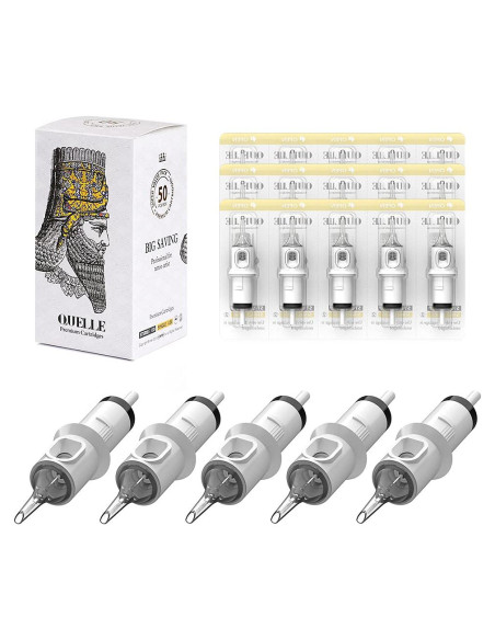 Cartuchos de Agujas de Tatuaje Hawink 1RL 50PCS con Membrana Cartuchos de Agujas de Tatuaje Hawink 1RL 50PCS con Membrana