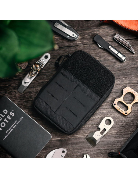 Bolsa Compacta de Cintura TACTICAL GEEK EDC Nylon Negro Bolsa Compacta de Cintura TACTICAL GEEK EDC Nylon Negro