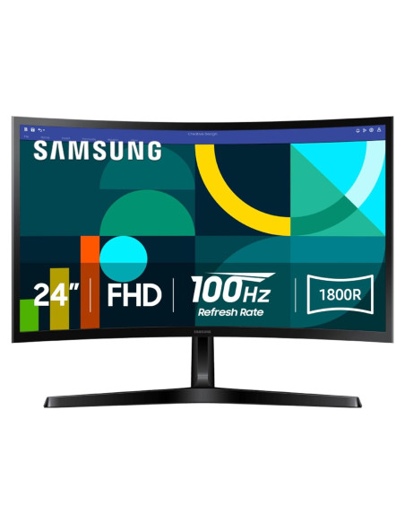 Monitor Curvo Samsung 24" S3 FHD 1800R 100Hz HDMI Monitor Curvo Samsung 24" S3 FHD 1800R 100Hz HDMI