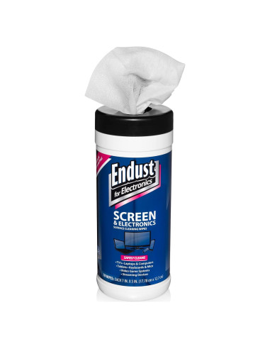 Toallitas de Limpieza para Pantallas Endust 70 Unidades