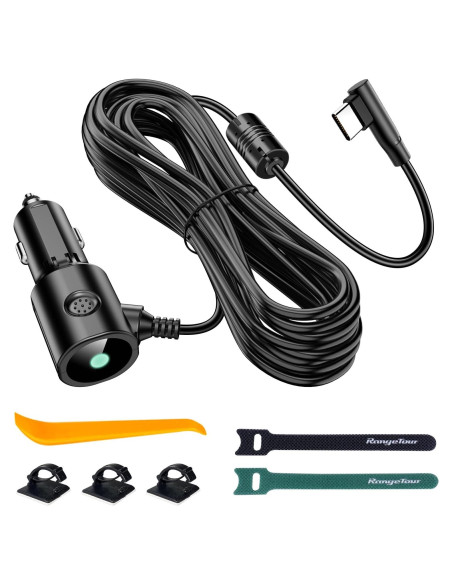 Cargador de Coche USB-C Range Tour 2.5A 3.5m 12V/24V Cargador de Coche USB-C Range Tour 2.5A 3.5m 12V/24V