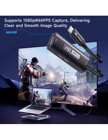 Tarjeta de Captura de Video Guermok Z71G HDMI 1080P 60FPS