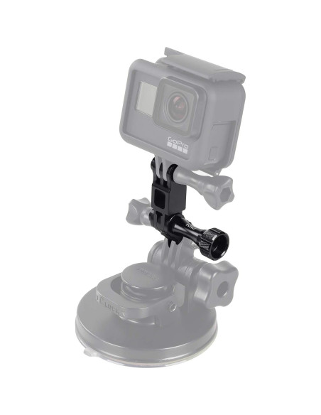 Brazo de Extensión Ajustable HSU para GoPro Hero 13/12/11/10/9/8/7/6/5 - Aluminio Negro Brazo de Extensión Ajustable HSU para GoPro Hero 13/12/11/10/9/8/7/6/5 - Aluminio Negro