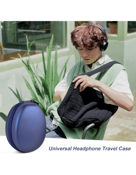 Estuche Universal Comecase para Auriculares Inalámbricos Azul Estuche Universal Comecase para Auriculares Inalámbricos Azul