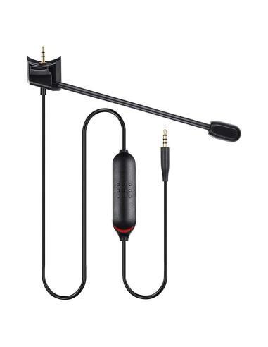 Cable de Micrófono Gaming Koffmon QC45 con Control de Volumen