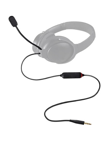 Cable de Micrófono Gaming Koffmon QC45 con Control de Volumen