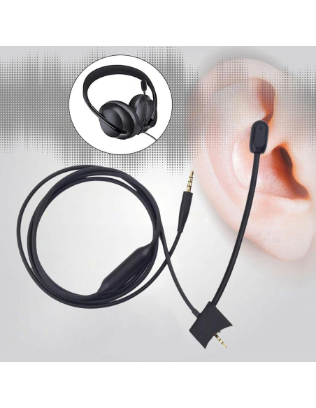 Cable de Micrófono Gaming Koffmon QC45 con Control de Volumen Cable de Micrófono Gaming Koffmon QC45 con Control de Volumen