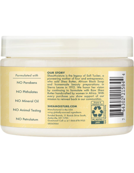 Acondicionador sin enjuague SheaMoisture 2x325ml con aceite de ricino Acondicionador sin enjuague SheaMoisture 2x325ml con aceite de ricino