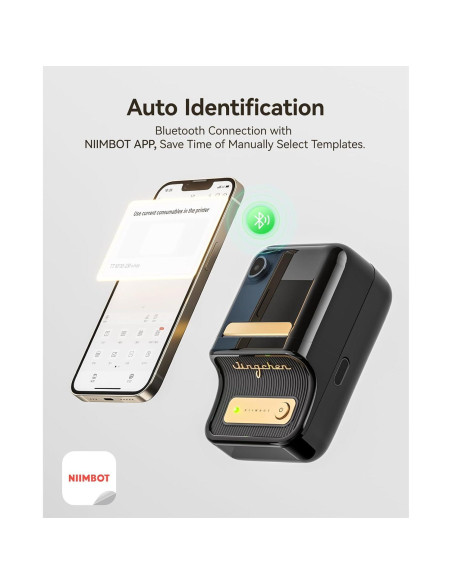 Impresora de Etiquetas Térmica NIIMBOT B21 Bluetooth 2" Impresora de Etiquetas Térmica NIIMBOT B21 Bluetooth 2"