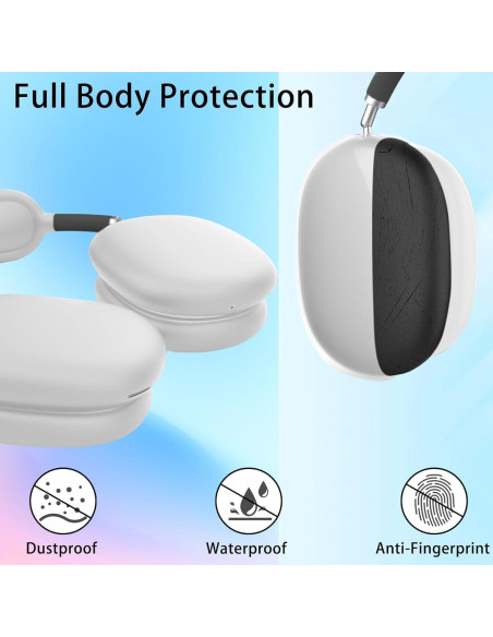 Funda de silicona Foweroty para AirPods Max 2020/2024 - Protección suave Funda de silicona Foweroty para AirPods Max 2020/2024 - Protección suave