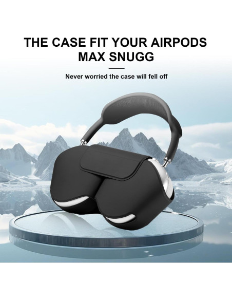 Funda Inteligente Maxjoy para Airpods Max - Antipolvo y Antiarañazos - Negro Funda Inteligente Maxjoy para Airpods Max - Antipolvo y Antiarañazos - Negro